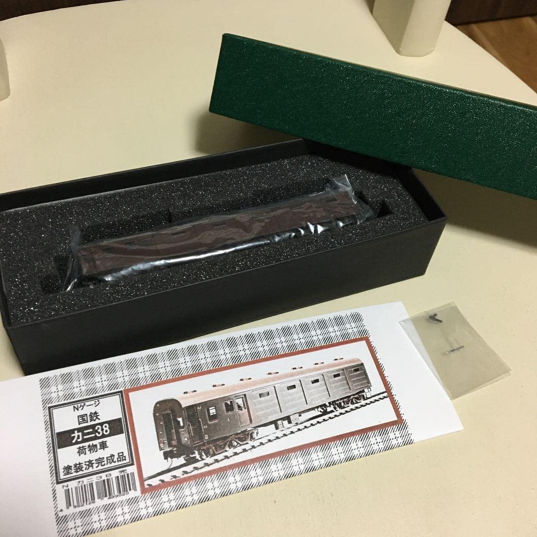 Amazon.co.jp: ワールド工芸 国鉄カニ38荷物車 Nゲージ塗装済